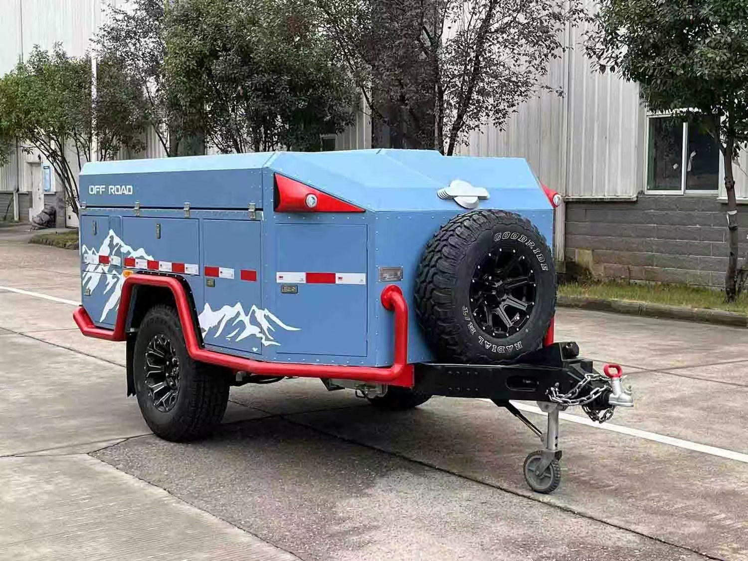 YXG9010型中置轴挂车