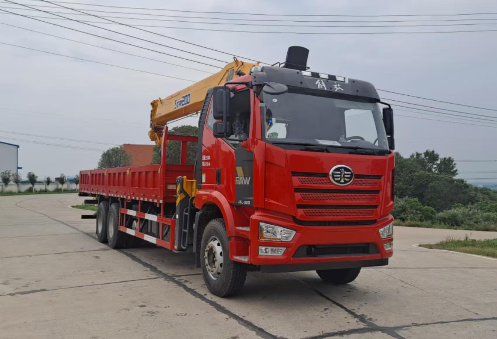 .XCL5251JSQJ6D型随车起重运输车