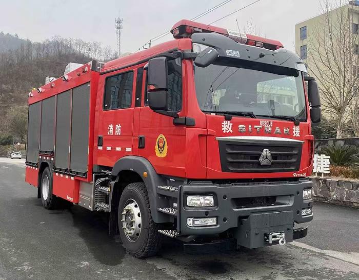LCG5170GXFAP50SK型压缩空气泡沫消防车