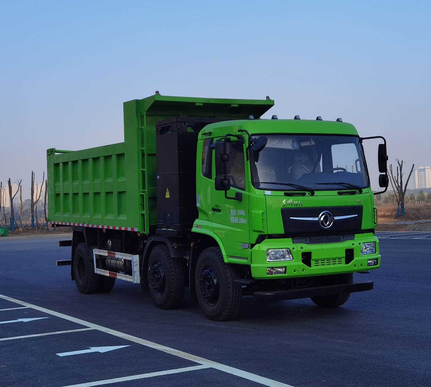 EQ3250SEVGP6D型换电式纯电动自卸汽车