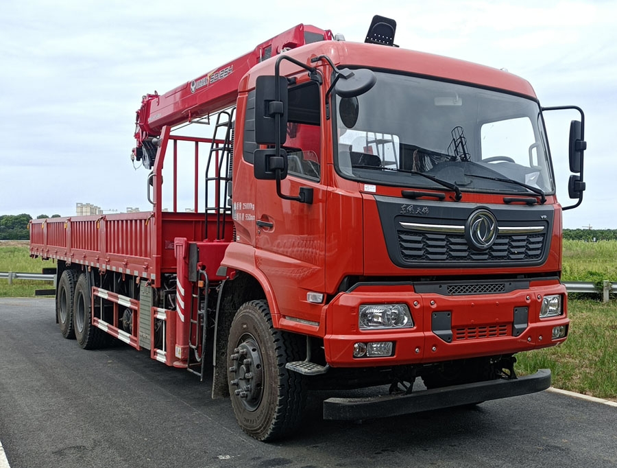 HDD5254JSQ型随车起重运输车
