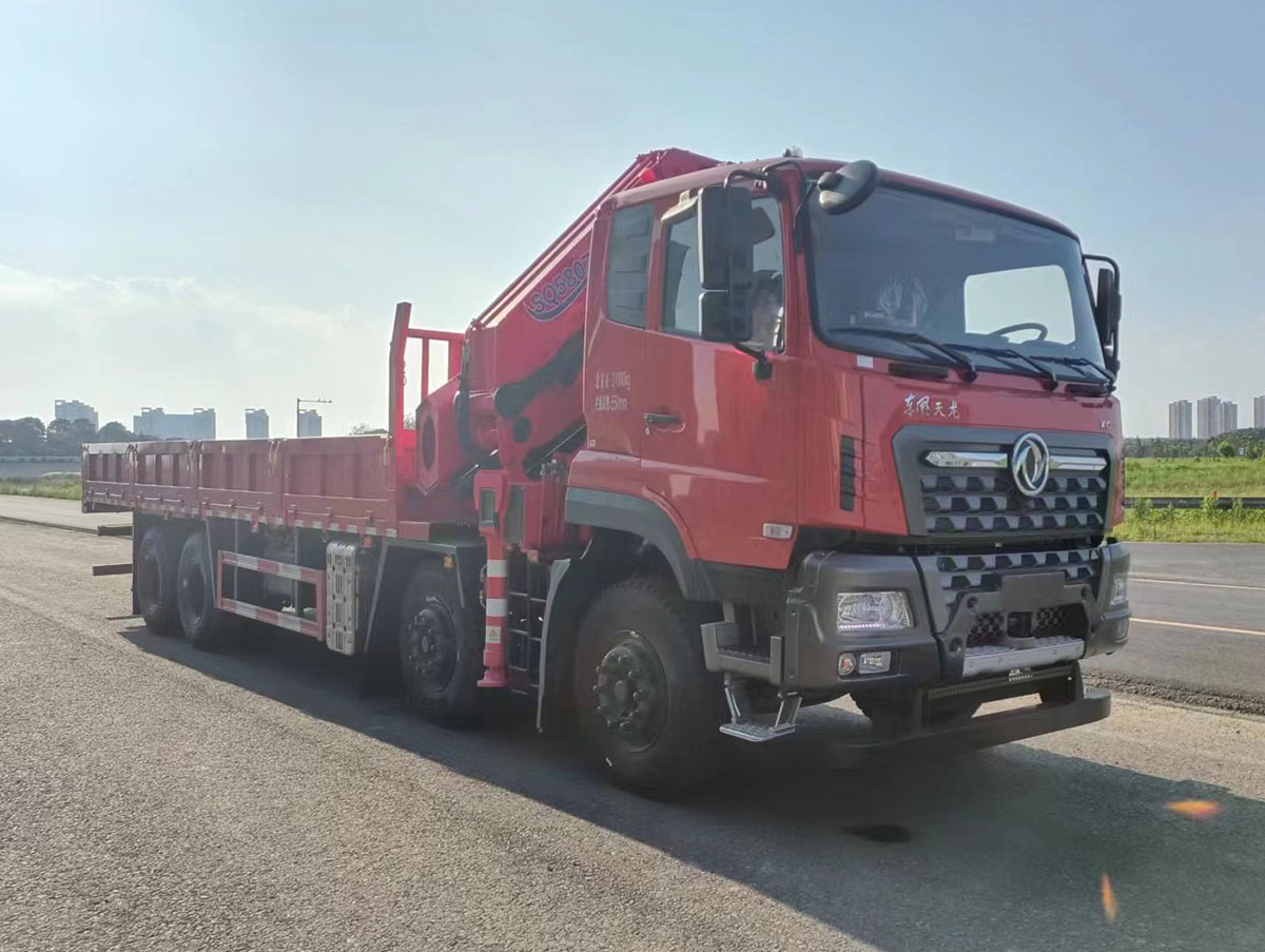 HDD5314JSQ型随车起重运输车