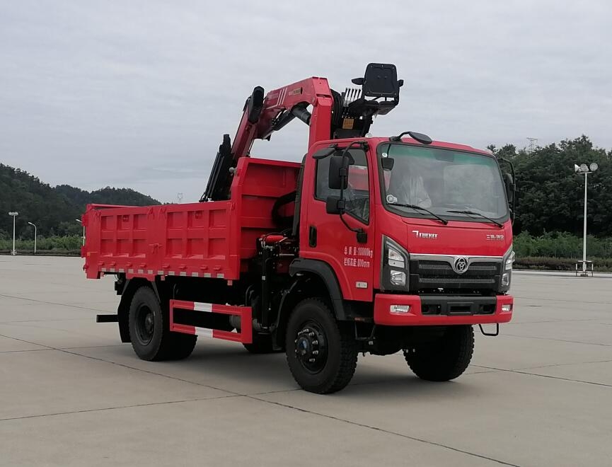 STQ2181ZZDE6型越野抓斗式垃圾车