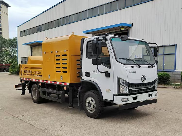 ZZZ5070THBEQ6型车载式混凝土泵车