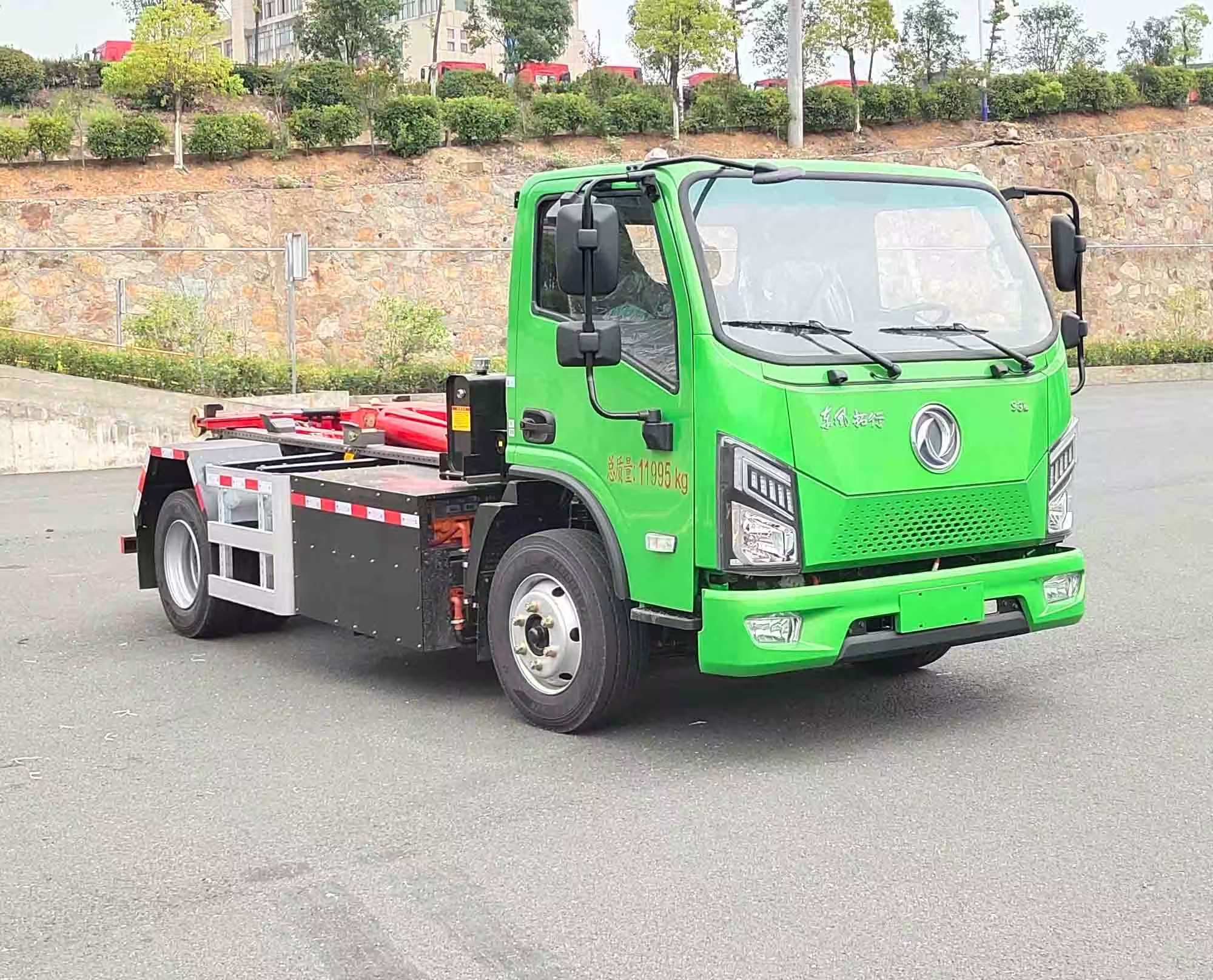 YZZ5120ZXXEQBEV型纯电动车厢可卸式垃圾车